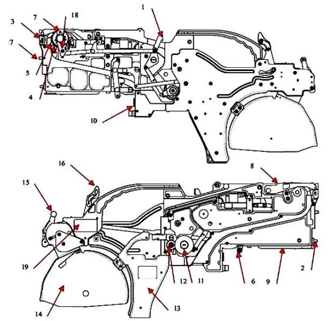 Description of the components of the flyer