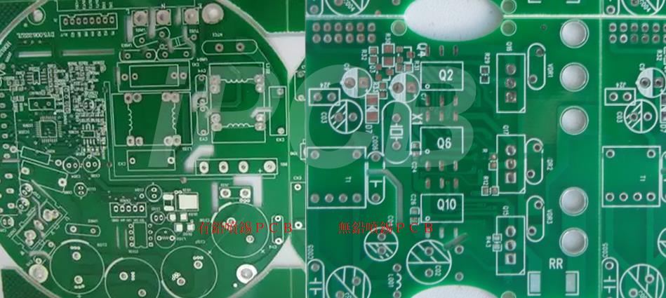 Lead-free tinned PCBs and leaded tinned PCBs