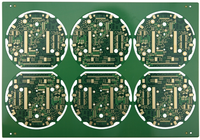 PCB with board