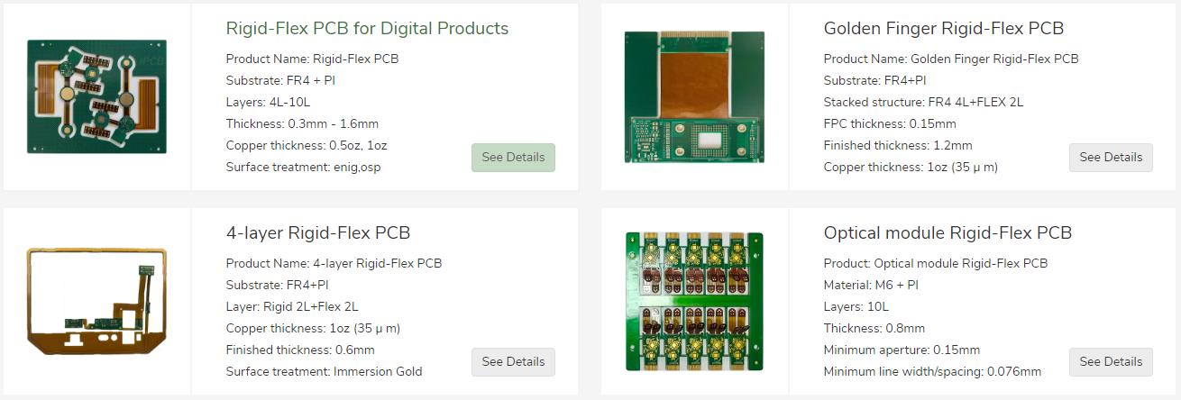 Rigid flex PCB