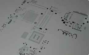 stencil without frame