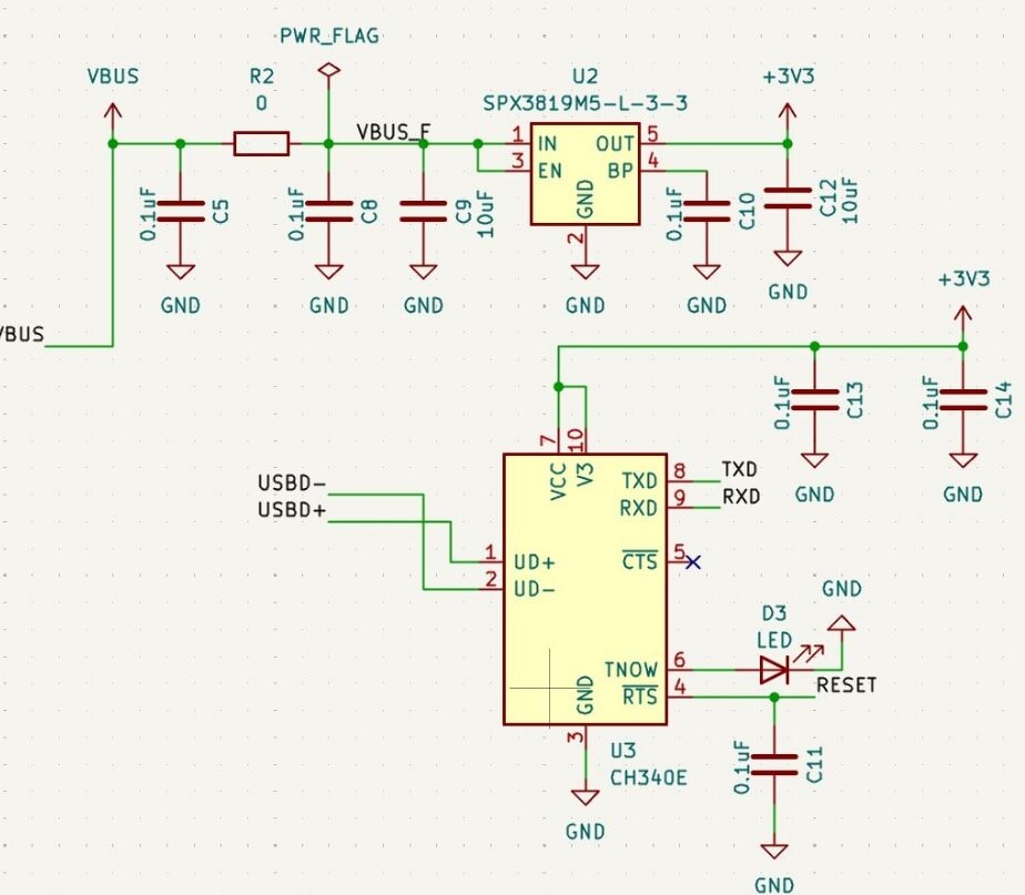 pcb board schematic