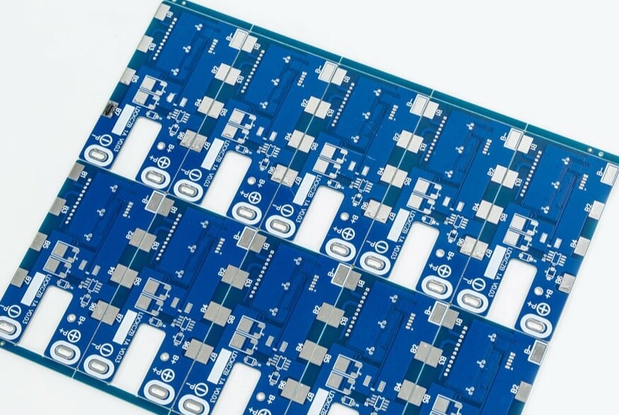 Blue pcb board
