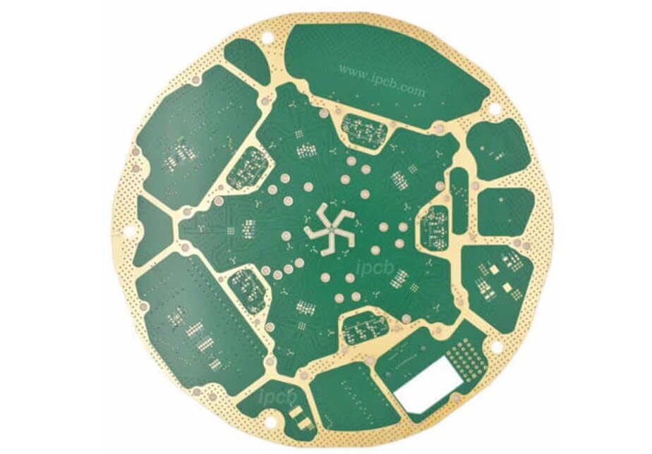 Circular pcb board Circular pcb board